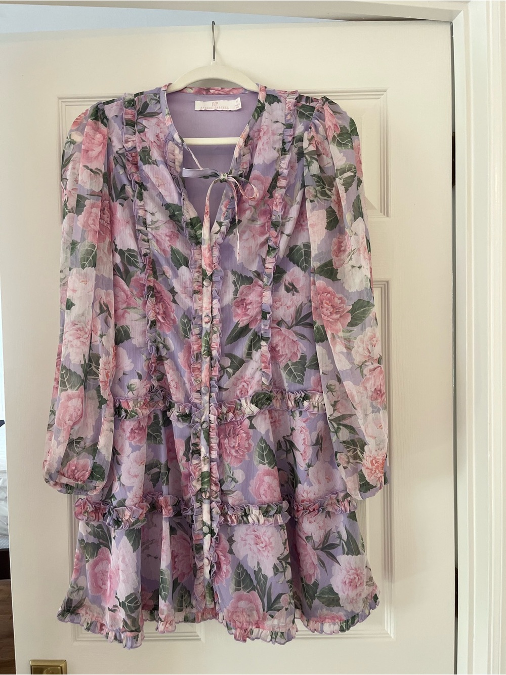 Rachel Parcell Lilac Floral Dress